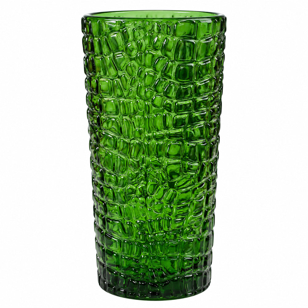 Jogo de Copos 6 Peças Vidro Crocodile 380ml verde Tuut