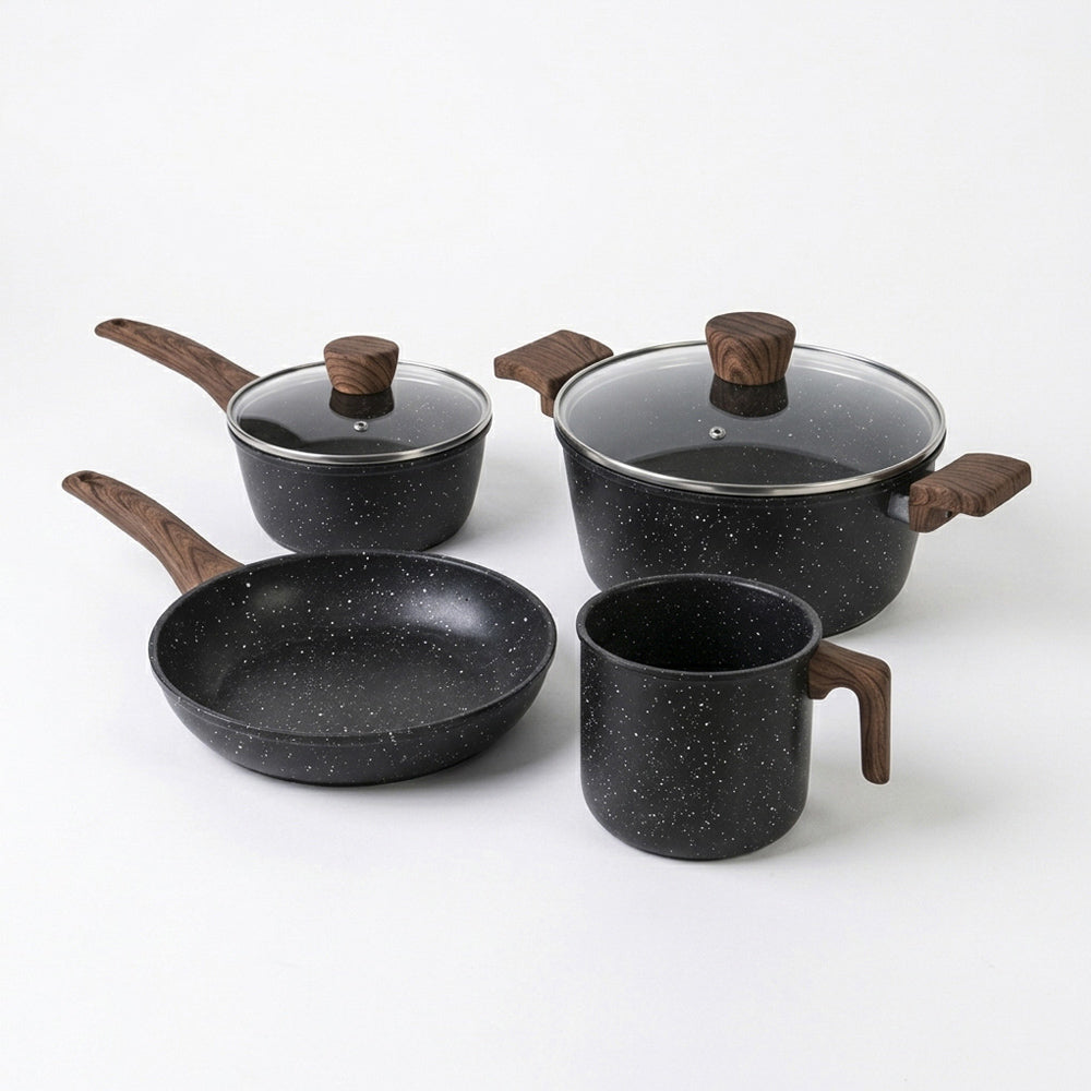 Conjunto de Panelas Antiaderentes 4 Peças Dolce Home