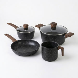 Conjunto de Panelas Antiaderentes 4 Peças Dolce Home