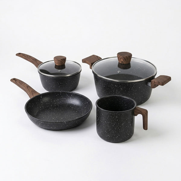 Conjunto de Panelas Antiaderentes 4 Peças Dolce Home