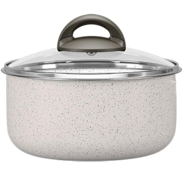 Panela com Tampa Brinox 18X9Cm 1,9L Ceramic Life Suprema - Vanilla