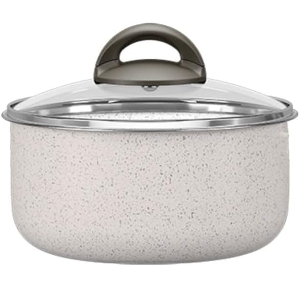 Caçarola com Tampa 3,5L Ceramic Life Suprema Vanilla 22cm – Brinox