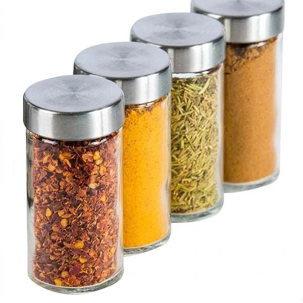Porta Condimentos Giratório Inox 8 Peças–Dolce Home