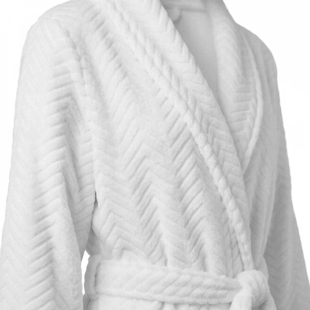 Roupão Feminino Cloud G Branco Microfibra - Wolff