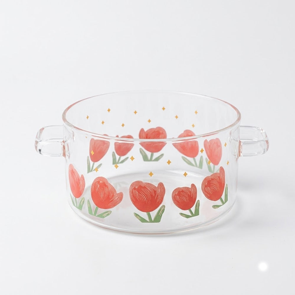 Panela de Vidro Borossilicato Rosa 3,2L Lila Home