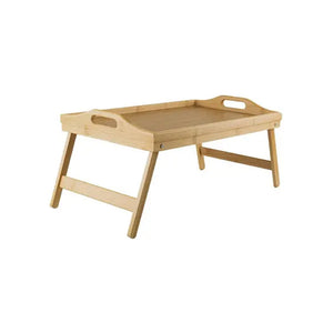 Bandeja de Cama com Alças Sense Bambu 24x50x30cm OU
