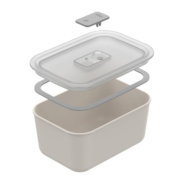 Pote Hermético Bege 890ml Ou Linha Move Lock