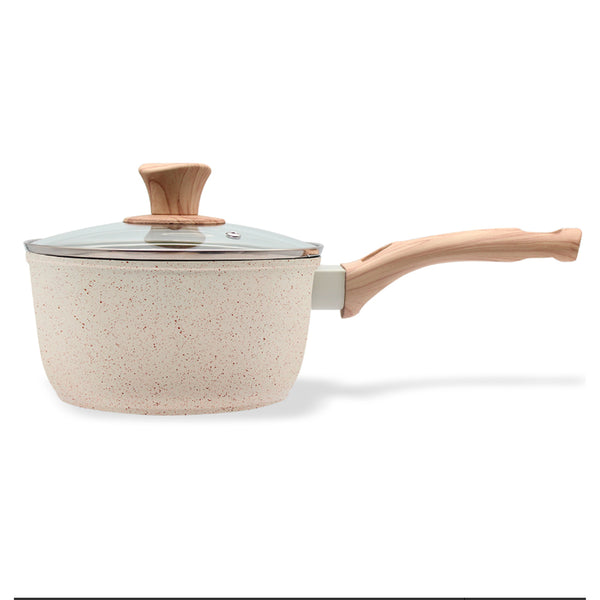 Panela Antiaderente Indução C/tampa 1,75 l Creme- Dolce Home