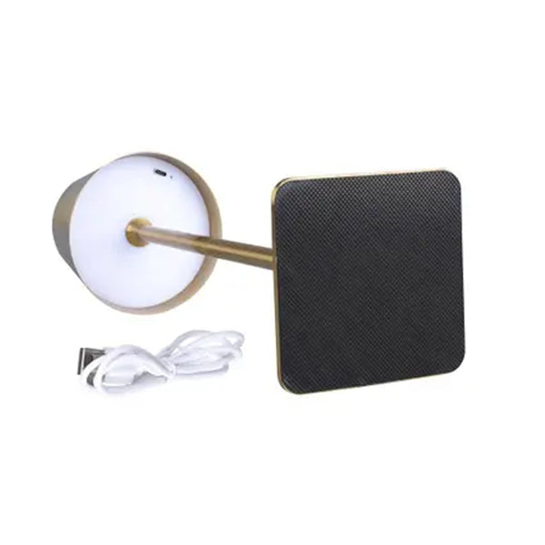 Luminária Dourada de Mesa LED 3 Tons USB Elegance 38cm–LYOR