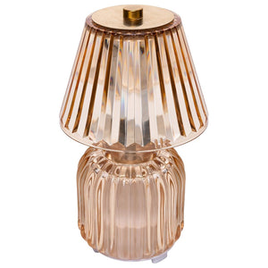 Luminária/Mesa 3 Tons USB Shine Lighting Wolff Âmbar 20,5cm