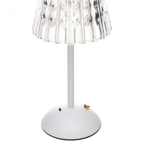 Luminária de Mesa Branco LED 3 Tons USB Leumina–30 cm Wolff