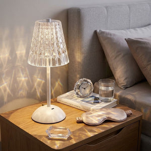Luminária de Mesa Branco LED 3 Tons USB Leumina–30 cm Wolff