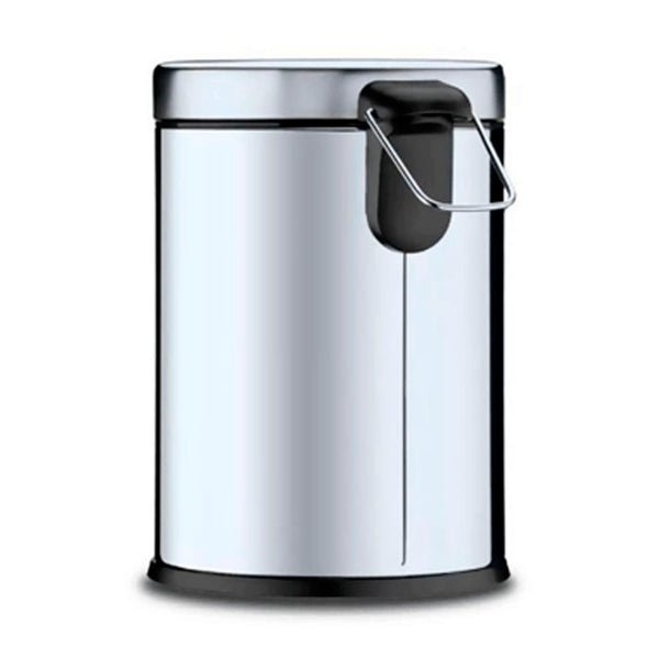 Lixeira Inox C/Pedal e Balde 12L Brinox