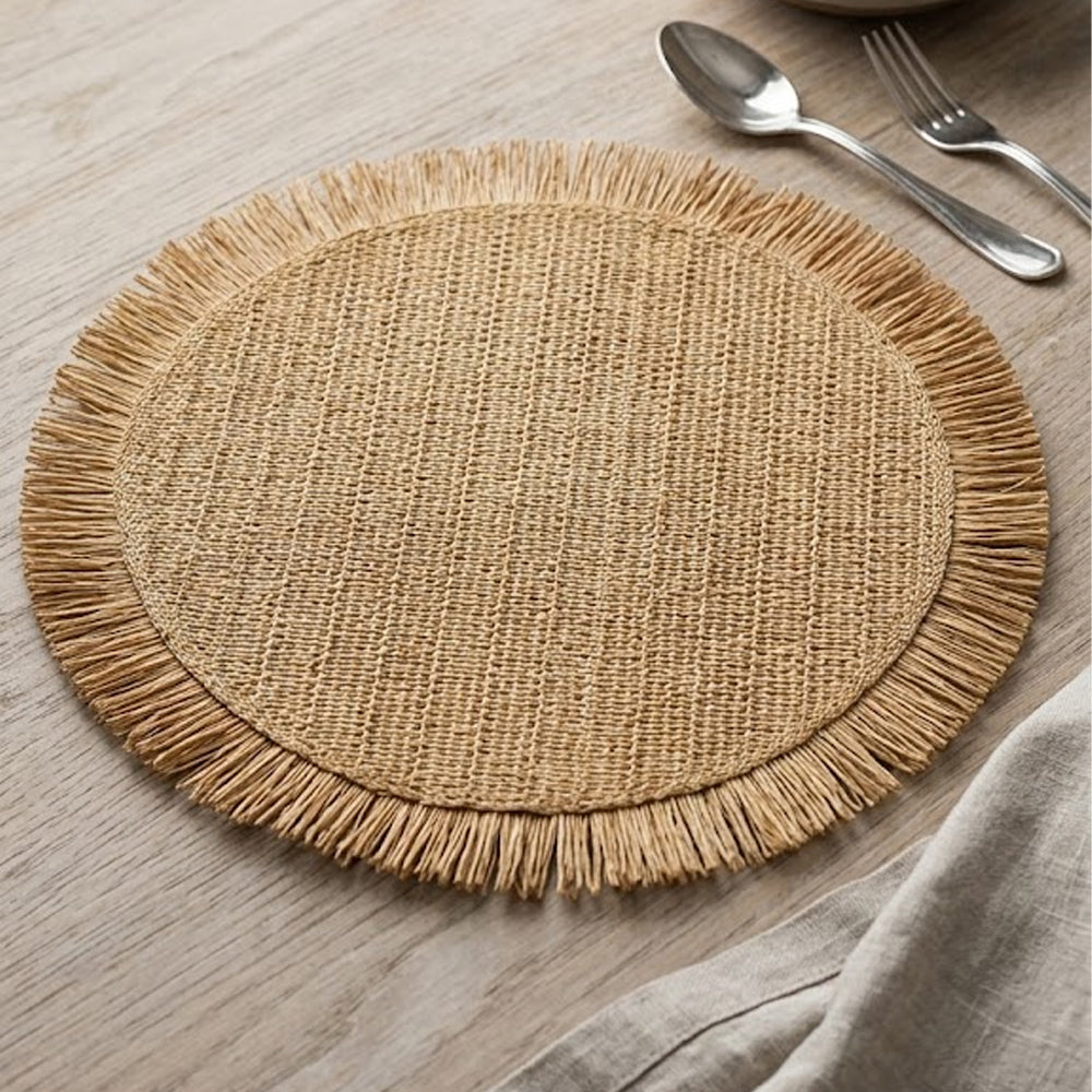 Lugar Americano Dolce Home Redondo – Palha Collection (38cm)