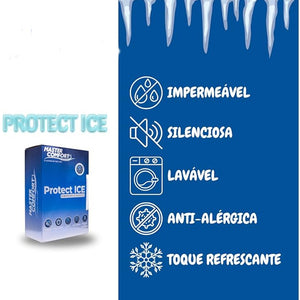 Protetor para Colchão Protect Ice Master Comfort Impermeável – Toque Gelado Antialérgico com Elástico