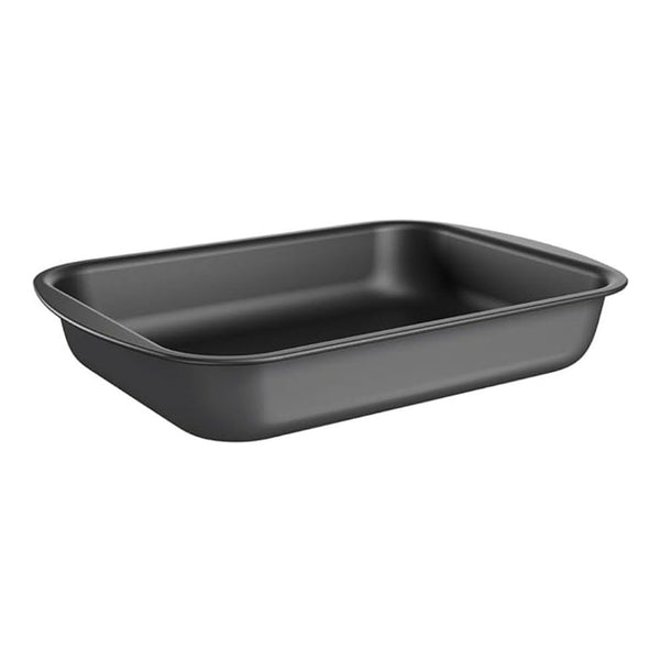 Assadeira Ret Funda Alum Grafite 33,5x24cm Brinox