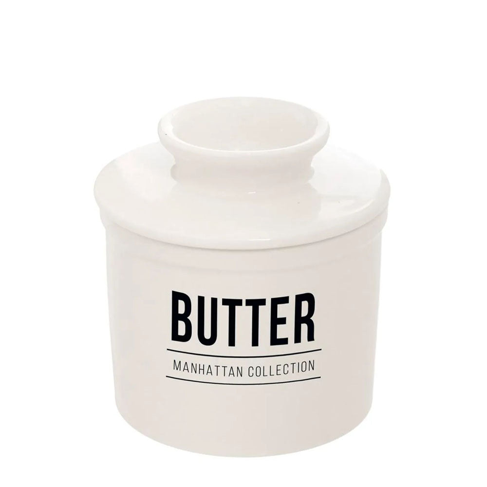 Manteigueira Francesa Manhattan Branca 100ml