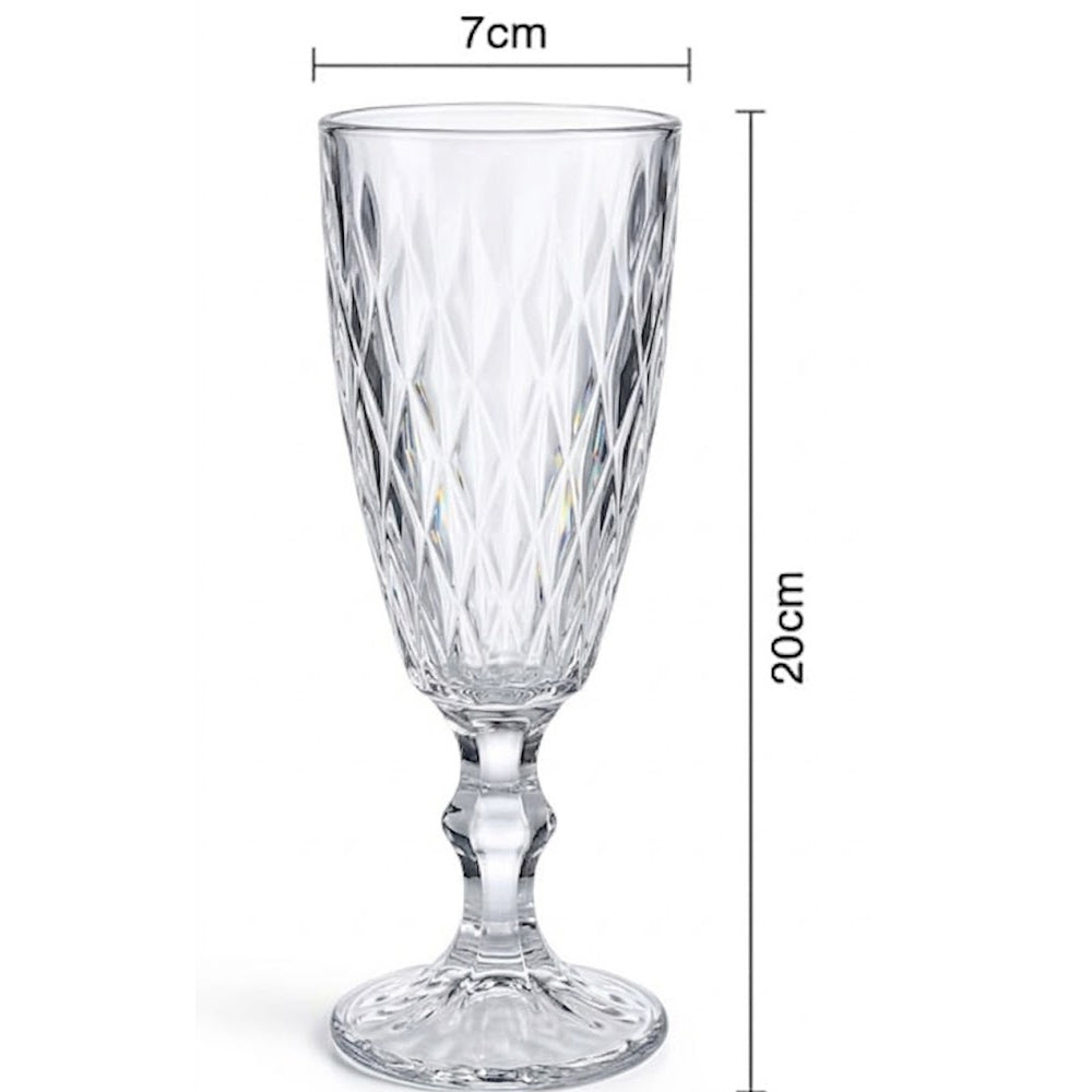 Jogo De Taças Stella Para Champanhe 170ml – Riohome Incolor