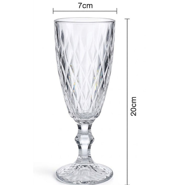 Jogo De Taças Stella Para Champanhe 170ml – Riohome Incolor