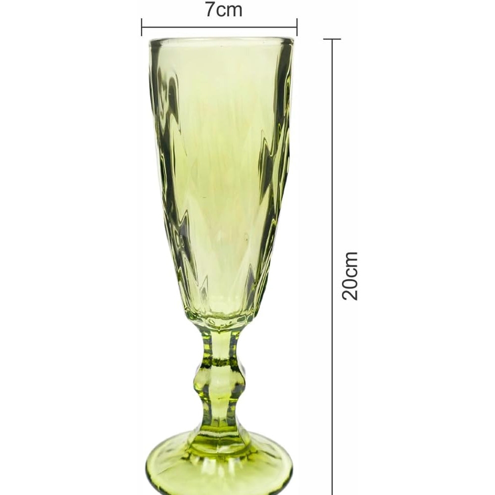 Jogo de Taças Stella para Champanhe 170ml – Riohome Verde