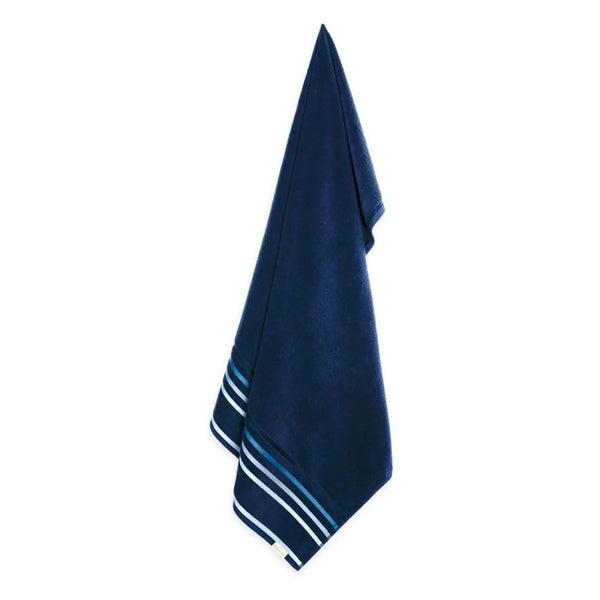 Toalha de Banho Karsten Fio Penteado Lumina Náutico/ Azul 70x140