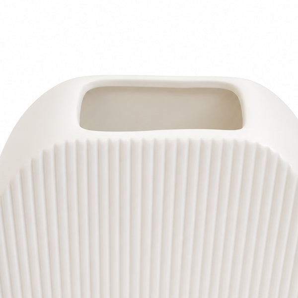 Vaso Decorativo Cerâmica Stripes 19,5 x 20 x 8 cm