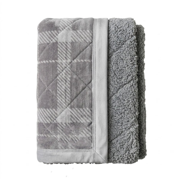 Cobrerdrom Flannel Sonhare Com Sherpa Casal  1,80 m x 2,20 m