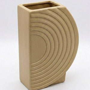 Vaso Decorativo Cerâmica Circle 24,19,5X11