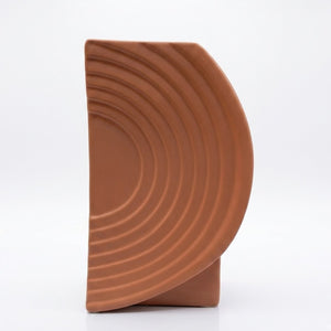 Vaso Decorativo Cerâmica Circle 24,19,5X11